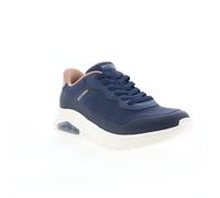 Skechers UNO Flex Step N Baskets pour Homme Bleu Marine Hot Melt/Tricot/Bordure Marron Clair Pointure 43