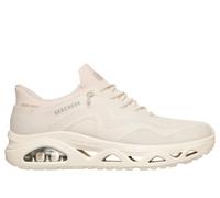 Skechers Slip-ins: UNO Glide-Step - Air Gliders Chaussures Moyen Width en Blanc Cassé, Pointure 37.5