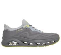 Skechers Slip-ins: UNO Glide-Step - Air Gliders Chaussures Moyen Width en Gris/Vert-Lime, Pointure 45.5