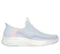Skechers Slip-ins: Vapor Foam - Luxe Breeze Chaussures Moyen Width en Gris Ardoise, Pointure 35, Vegan, Lavable en machine