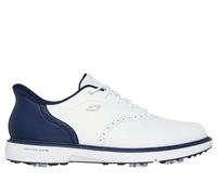 Skechers Slip-ins Waterproof: GO GOLF Prestige Moyen Width en Blanc/Bleu Marine, Pointure 44, Arch Fit