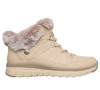 Skechers Slip-ins Waterproof: Graceful -Misty Strolls Chaussures Moyen Width en Beige, Pointure 38, Vegan