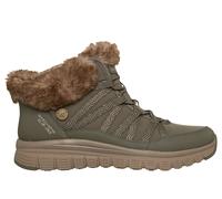 Skechers Slip-ins Waterproof: Graceful -Misty Strolls Chaussures Moyen Width en Olive, Pointure 37, Vegan
