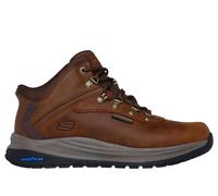 Skechers Slip-ins Waterproof Relaxed Fit: Meroe - Pikeman Chaussures Moyen Width en Brun, Pointure 45