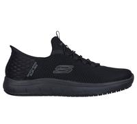 Skechers Slip-ins Work Slip Resistant: Summits - Colsin Chaussures Moyen Width en Noir, Pointure 42