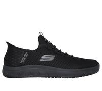 Skechers Slip-ins Work Slip Resistant: Summits - Colsin Chaussures Wide Width en Noir, Pointure 43 Wide
