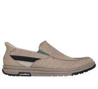 Skechers Slip-ins x John Deere Relaxed Fit: Melson 2.0 - Chaz Chaussures Moyen Width en Taupe, Pointure 43, Vegan
