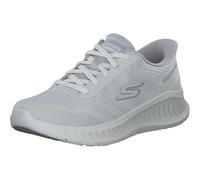 Skechers Slip InsSneaker 216375 pour Homme, Textile synthétique Blanc et Gris, 44 EU