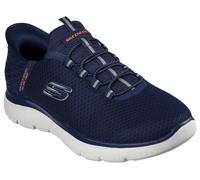 Skechers Slip On Baskets Pour Hommes Summits High Range En Marine, 5.5-14