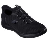 Skechers Slip On Baskets Pour Hommes Summits High Range En Noir/Noir, 5.5-14