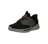 SKECHERS Slip on gris / noir chiné, Taille 44