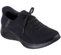 Skechers Femme Hands Free Slip-ins Ultra Flex 3.0-Brilliant Path Basket, Black Knit/Trim, 40 EU Large