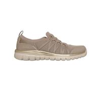 Skechers Baskets Graceful Purecrush pour Femme, Tricot Taupe doré, 38 EU
