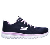 Skechers Sneakers Graceful - Get Connected bleu/rose - Pointure 37