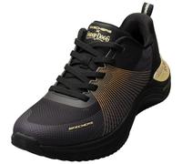 Skechers SNOOP ACE - Baskets Mode Femme Noir Or - 39 EU