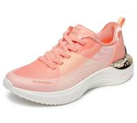 Skechers Femme Snoop Ace Cyber Walker Basket, Orange Mesh/Hot Melt, 38.5 EU