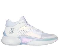 Skechers Snoop Dogg: SKX Resagrip - Boss Treathommest Chaussures Moyen Width en Blanc, Pointure 46, Arch Fit, Hyper Burst