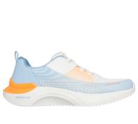 Skechers Snoop Dogg: Snoop Ace - Cyber Walker Chaussures Moyen Width en Blanc/Bleu, Pointure 44, Vegan