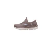 Skechers Sommets Basket Femme, Marron, 40 EU