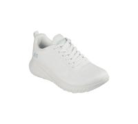 SKECHERS Sport Bobs Équipe Chaos Face (Visage) Cassé Baskets Femmes Blanc 117209