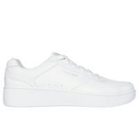 Skechers Sport Court 2.0 - Core Essential Chaussures Moyen Width en Blanc, Pointure 38, Lavable en machine