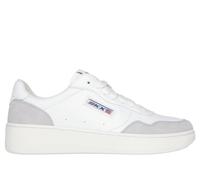 Skechers Sport Court 2.0 - On The Block Chaussures Moyen Width en Blanc, Pointure 36.5