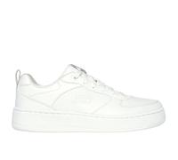 Skechers Femme Solid Sneakers Basket, Blanc, 41 EU