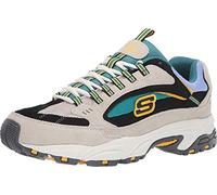 Skechers Stamina-Cutback 51286-WMLT, Homme, Blanc, sneakers 46