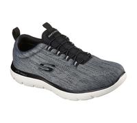 Skechers SPORT MENS SUMMITS LOUVIN Sneakers Homme Noir Tissu BKW