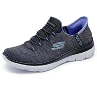Skechers Sport Women's Baskets Summits-Everyday pour Tous Les Jours, BKPR = Noir/Violet, 41 EU