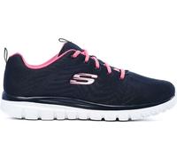 Skechers Sport Womens GRACEFUL GET CONNECTED WIDE FIT Baskets Femmes 12615 Bleu, Taille:39 EU