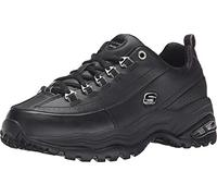Skechers Sport Women's Premium Sneaker, Black, 5 W US