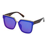 Skechers Square Mirrored Lunettes de soleil en Brun