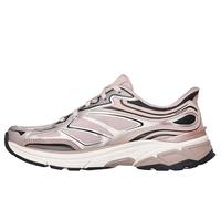 Skechers Baskets de sport Stamina femme – garniture en maille or rose Duraleather – 37.5 EU