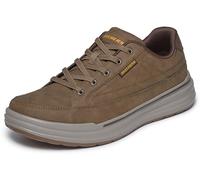 Skechers Sterling - Cedrick Chaussure de skateHomme | Décontracté, coupe décontractée, mousse à mémoire de forme refroidie à l'air, voûte plantaire, dentelle élastique à enfiler