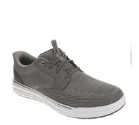 Skechers Sterling Ramone Slip en Dentelle élastique à Profil Bas pour Homme, Charbon (Anthracite), 8.5