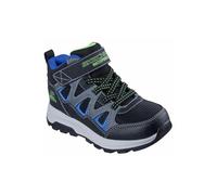 Skechers Storm Blazer Drizzle Squad Botte Tendance, Black & Blue Synthetic/Black Textile/Charco, 28 EU