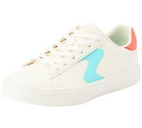Skechers Street Girls Baskets en synthétique Naturel/Multi-empiècements, 46 EU, Bordure synthétique Naturelle, 28 EU