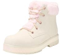 Skechers Street Glitz Bottine, Naturel, 33.5 EU