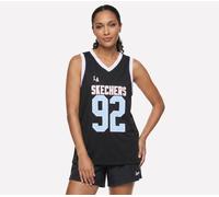 Skechers Street Sideline Jersey en Noir, Pointure Moyen