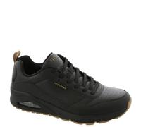 Skechers Street Uno-Alder Baskets pour homme, Noir/gum, 45 EU