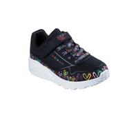 Skechers Street Uno Lite Heart Craze Sneakers Fille 314091L BKMT
