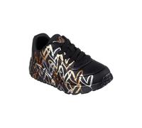 Skechers Street Uno Lite Métallique Love Baskets Fille 314067L BKGD