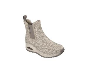 Skechers Street Uno Rugged Dancing N The Rain Baskets Léopard | Élégantes sous la pluie : baskets Skechers Street Uno Rugged Dancing N the Rain, avec dessus imperméable.