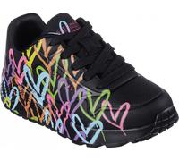 Skechers Street UNO SPREAD THE LOVE Baskets Filles 314064L BKMT, Pointure:34 EU