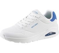 Skechers Street Uno - Suited on Air Baskets pour hommes 183004 WBL blanc/bleu, Taille:44 EU