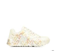 Skechers Street x JGoldcrown Uno Lite Metallic Love - Baskets fille compensées beige 33