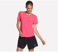 Skechers Stride Performance T-shirt en Taupe/Corail, Pointure Grand
