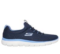 Skechers Summits- Artistry Chic Chaussures Moyen Width en Bleu Marine/Bleu, Pointure 40, Vegan