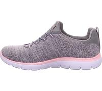 Skechers Summits Baskets pour Femme, Gris (Gris Clair Rose.), 35 EU